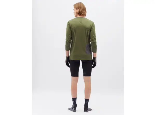 Silvini Casalo men's jersey long sleeve Olive/Charcoal