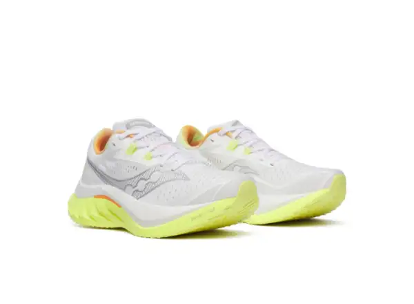 Saucony Endorphin Speed 4 women's running shoes White/Sunny