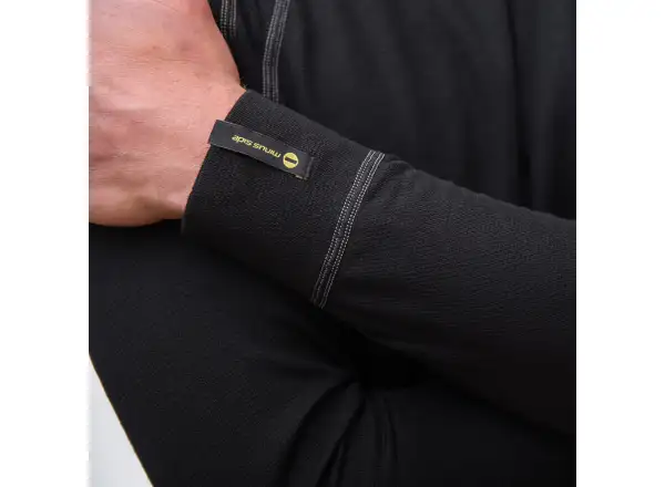 Sensor Double Face men's long sleeve shirt black