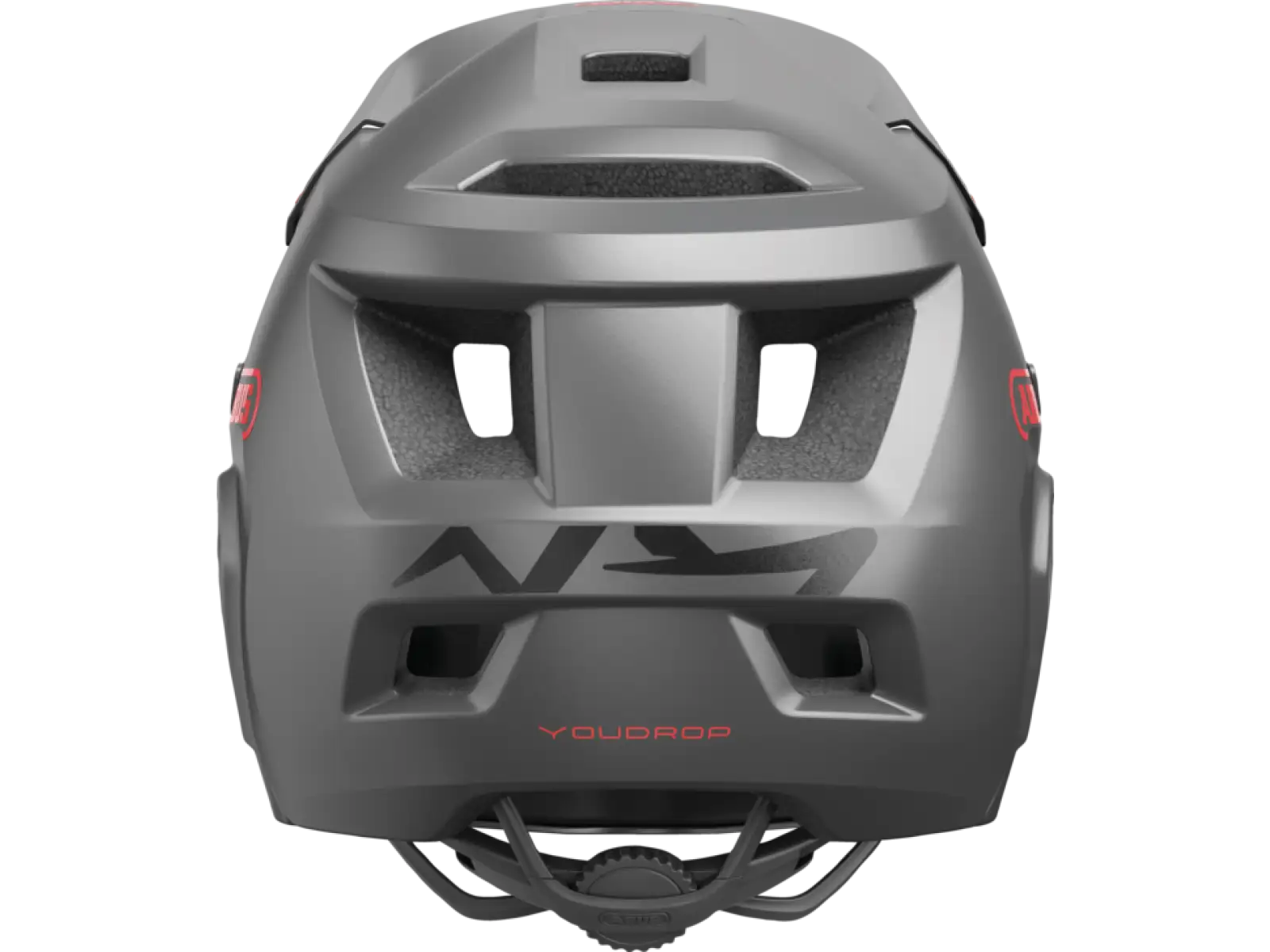Abus YouDrop FF kids helmet Ti Silver