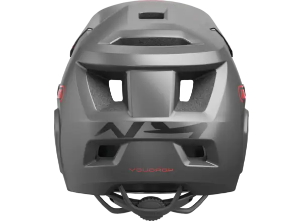 Abus YouDrop FF kids helmet Ti Silver