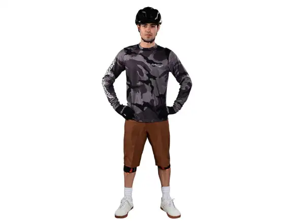 Troy Lee Designs Flowline men's shorts with liner Dark Canvas