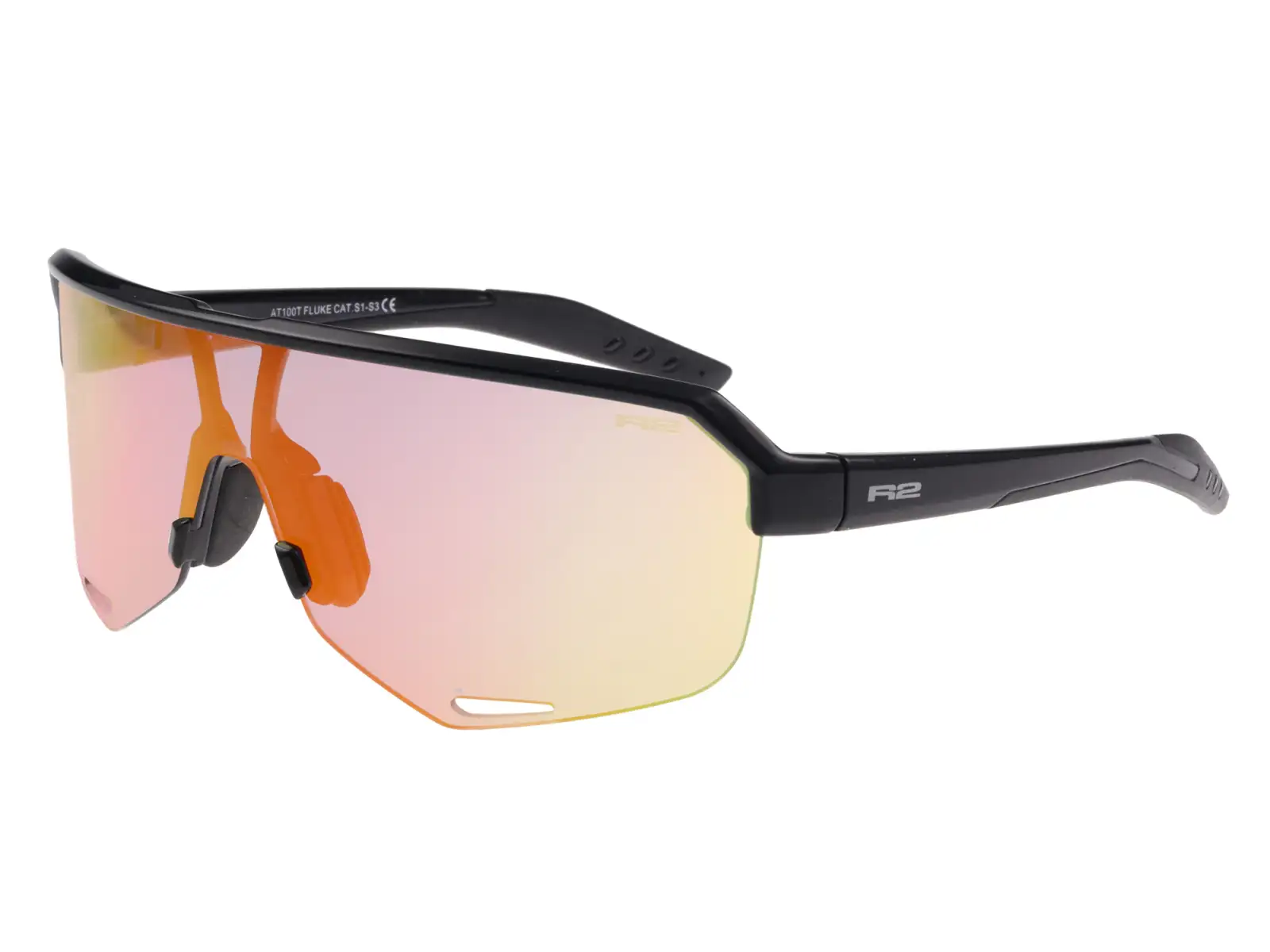 R2 Fluke glasses black/photochromic red