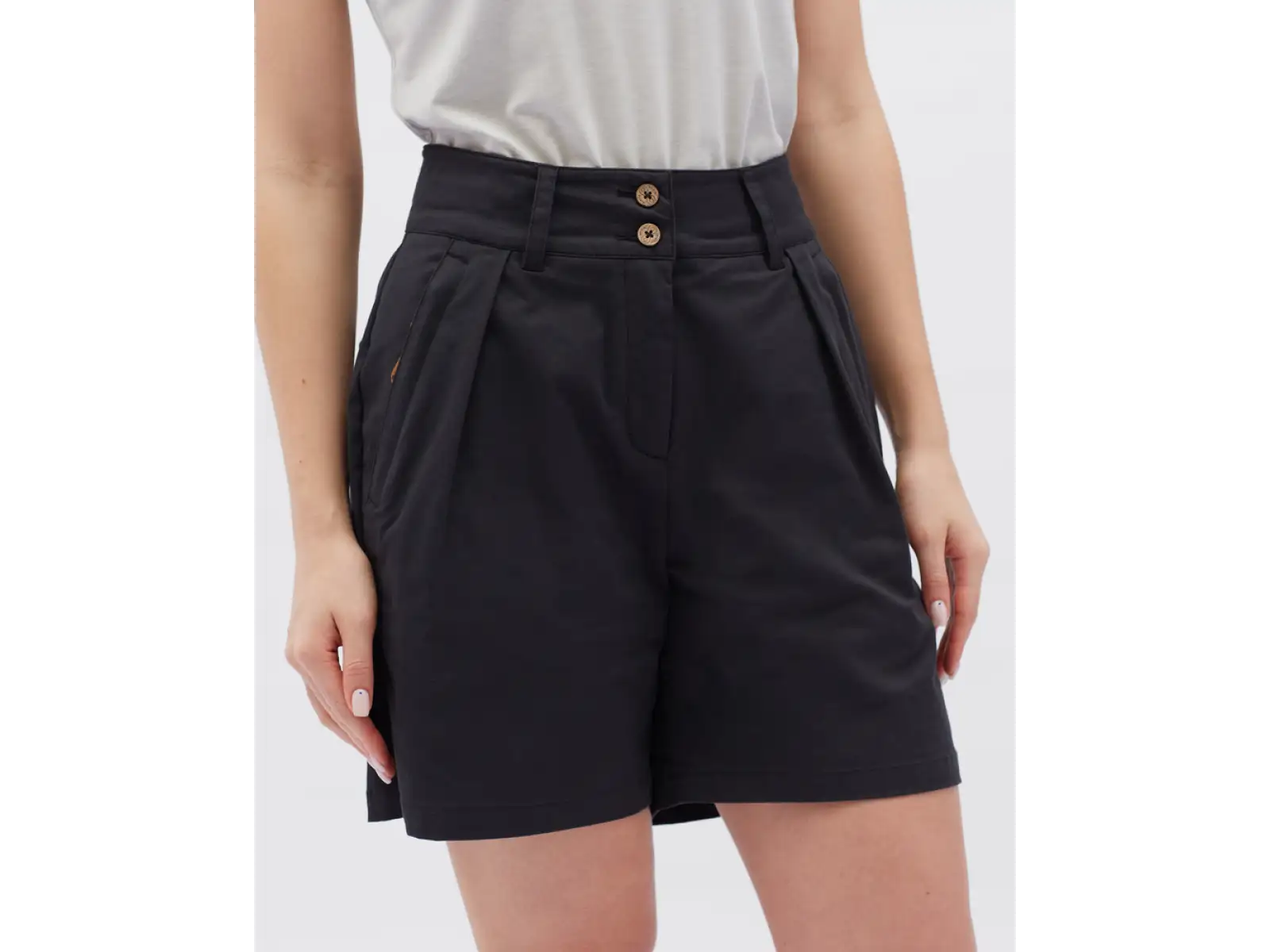 Silvini Vallerosa women's shorts Charcoal