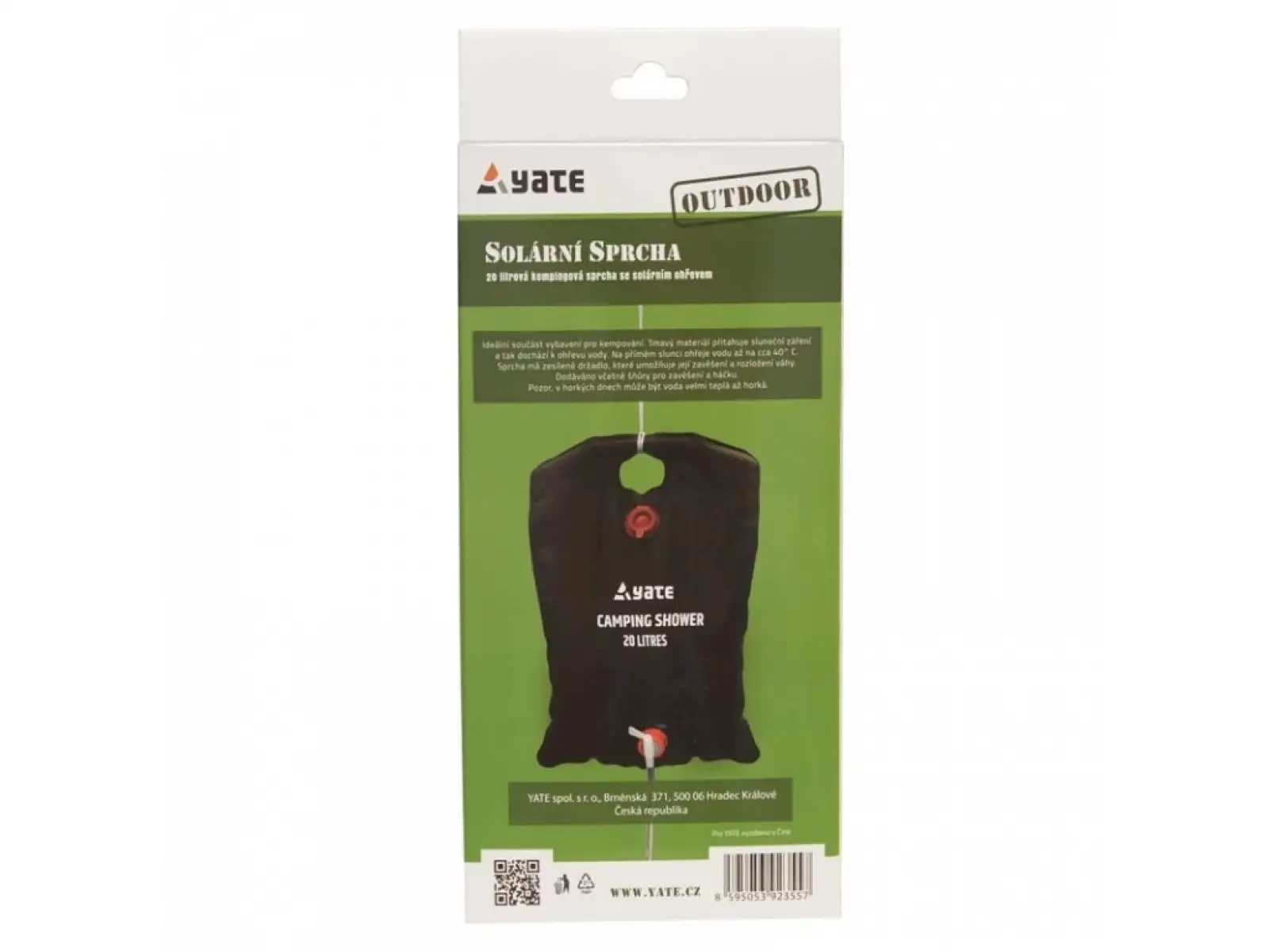 Yate solar shower 20 l