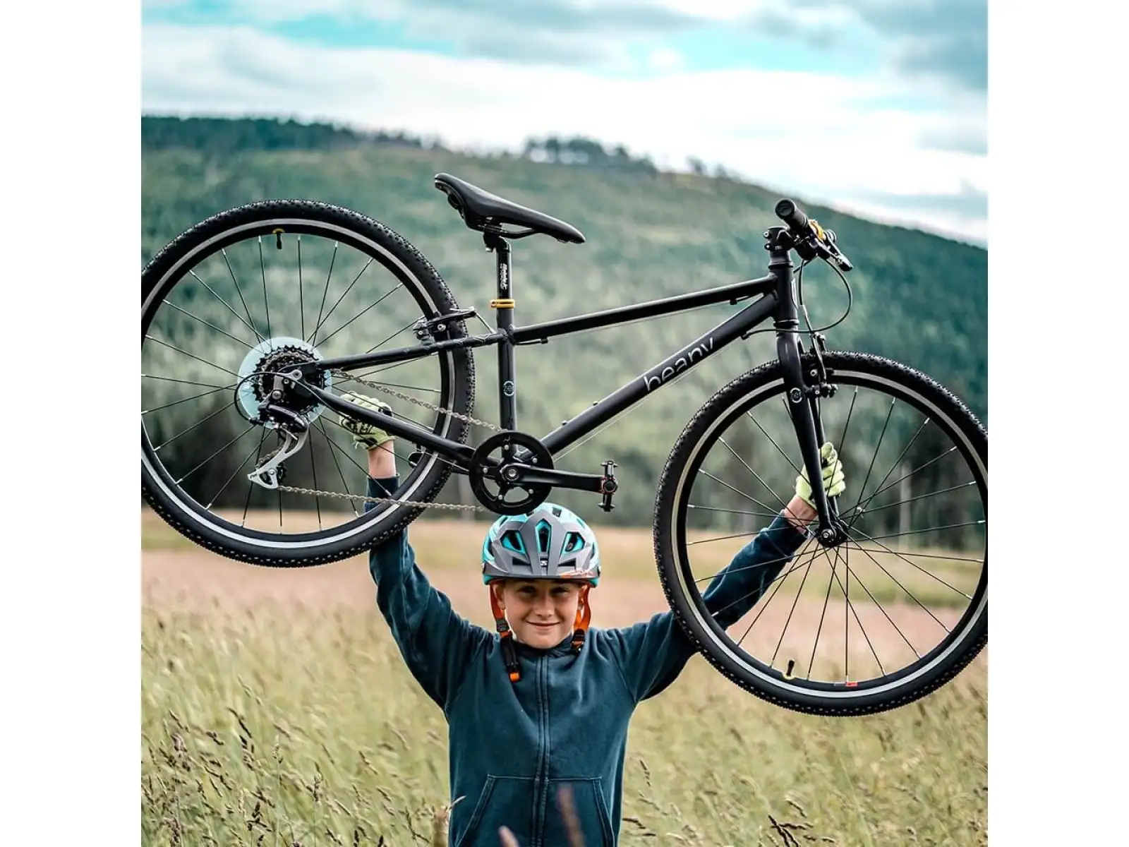 Beany Zero 26 children's bike Black
