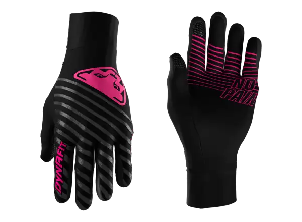 Dynafit Alpine Reflective gloves Black Out/Pink Glo