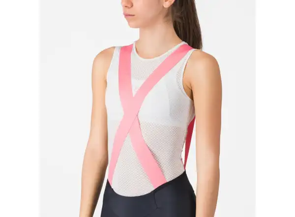 Castelli Giro Prima 2 women's bib shorts with insert Nero/Rossa
