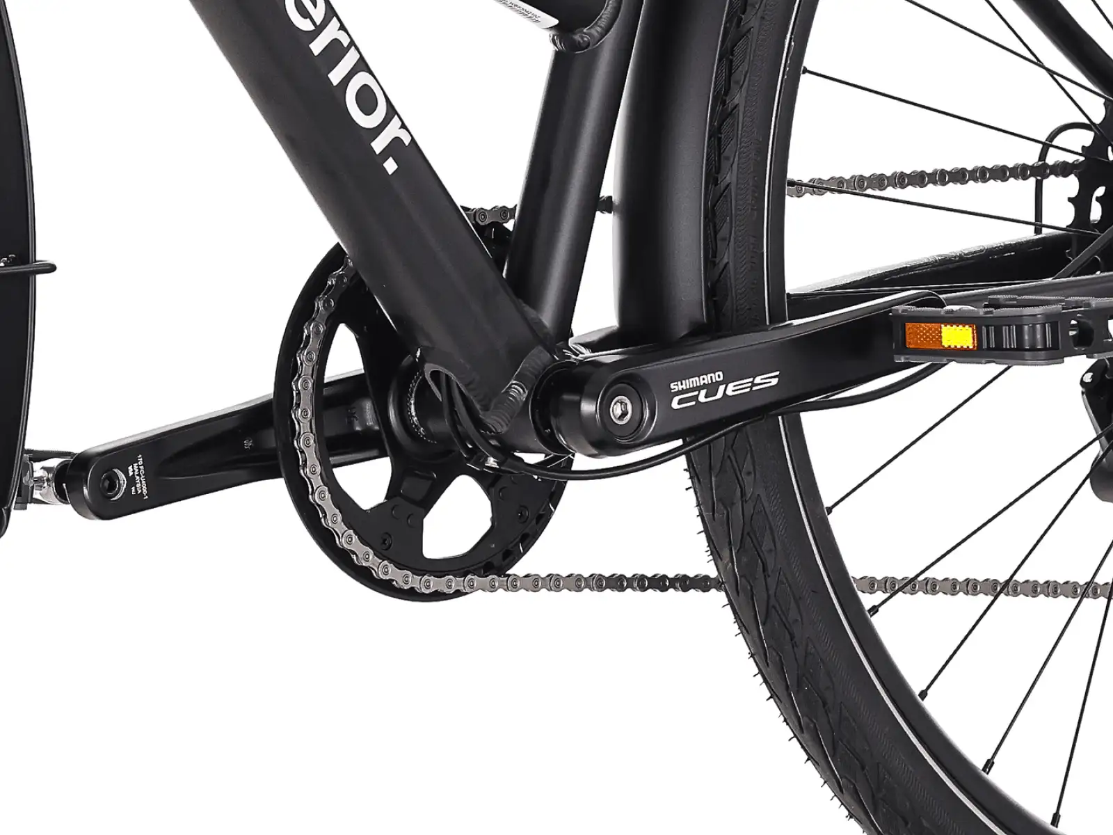 Superior Blox 6.4 T MS city bike Matte Black