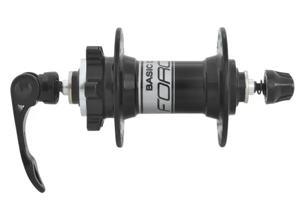 Force Basic front hub Disc 32 holes black
