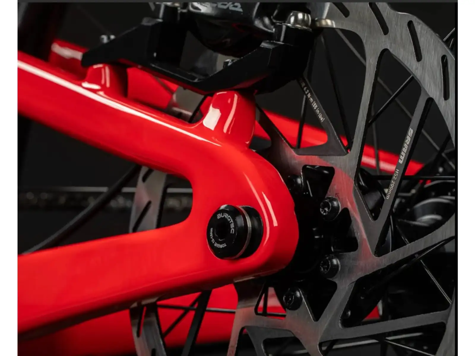 Santa Cruz V10 8 CC MX 24 downhill frame Red Factory size L