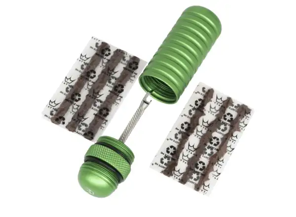 Peatys Holeshot tubeless tire repair kit Emerald