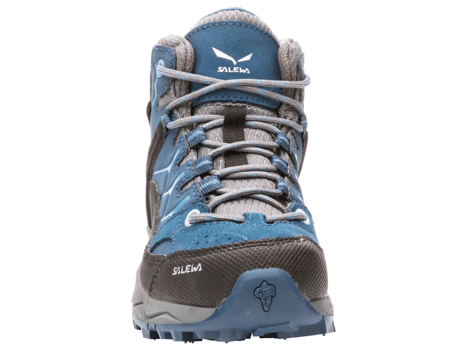 Salewa Alp Trainer Mid GTX Outdoor Shoes Kids Dark Denim Charcoal