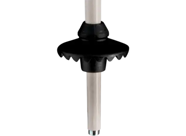 Leki Rider Vario kids' downhill poles Black-warm Grey light, 85 - 105 cm