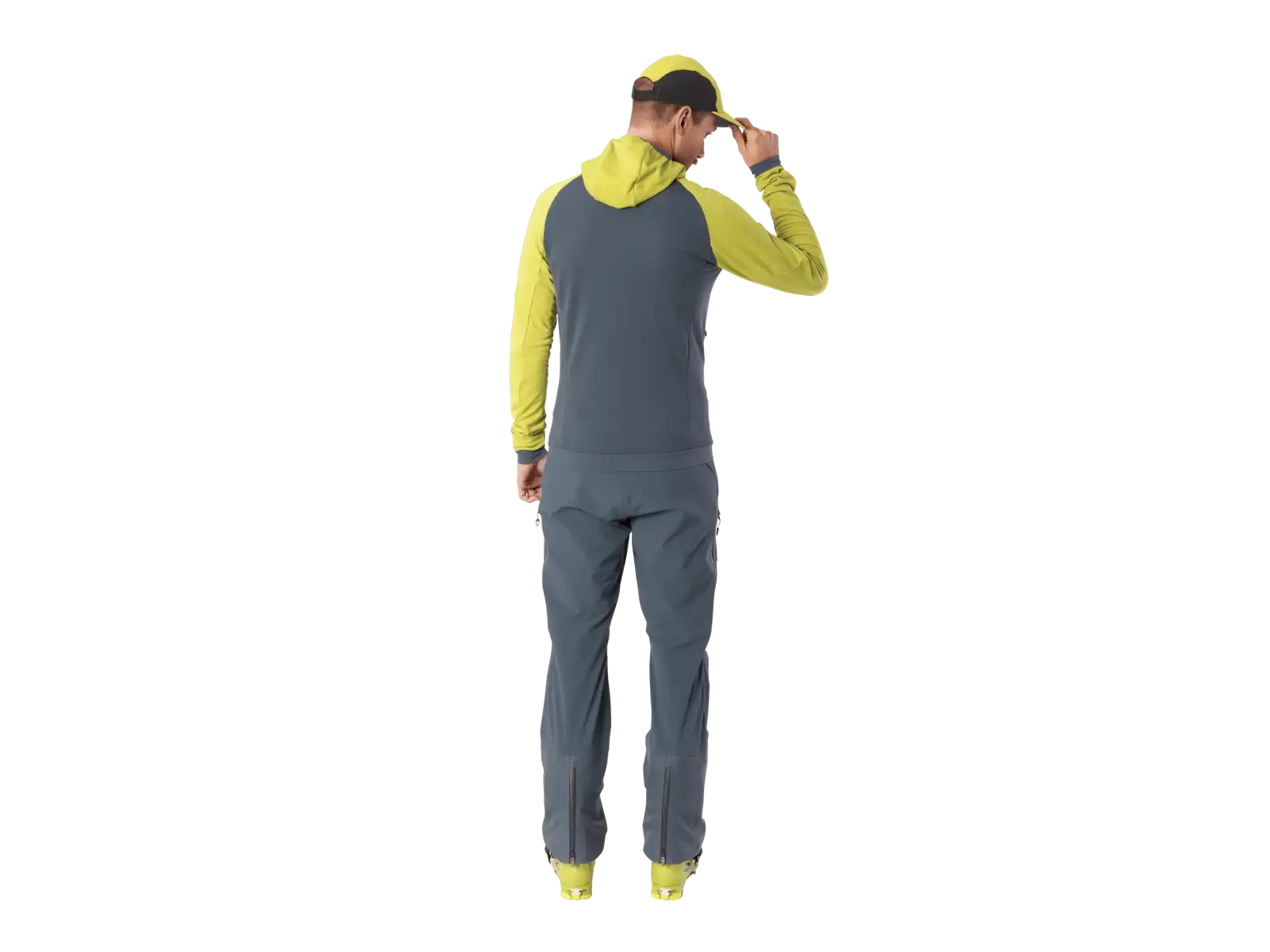 Dynafit Radical Polartec Hooded men's jacket Golden Lime/0720
