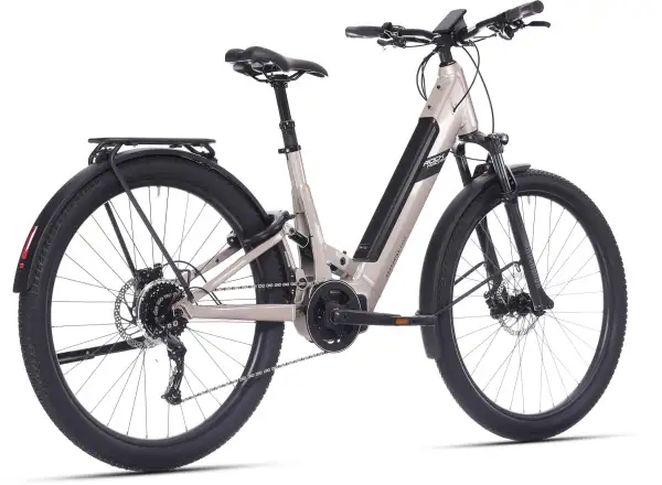 Rock Machine Crossride e450 FS low-entry full suspension e-bike Sand Grey/Black