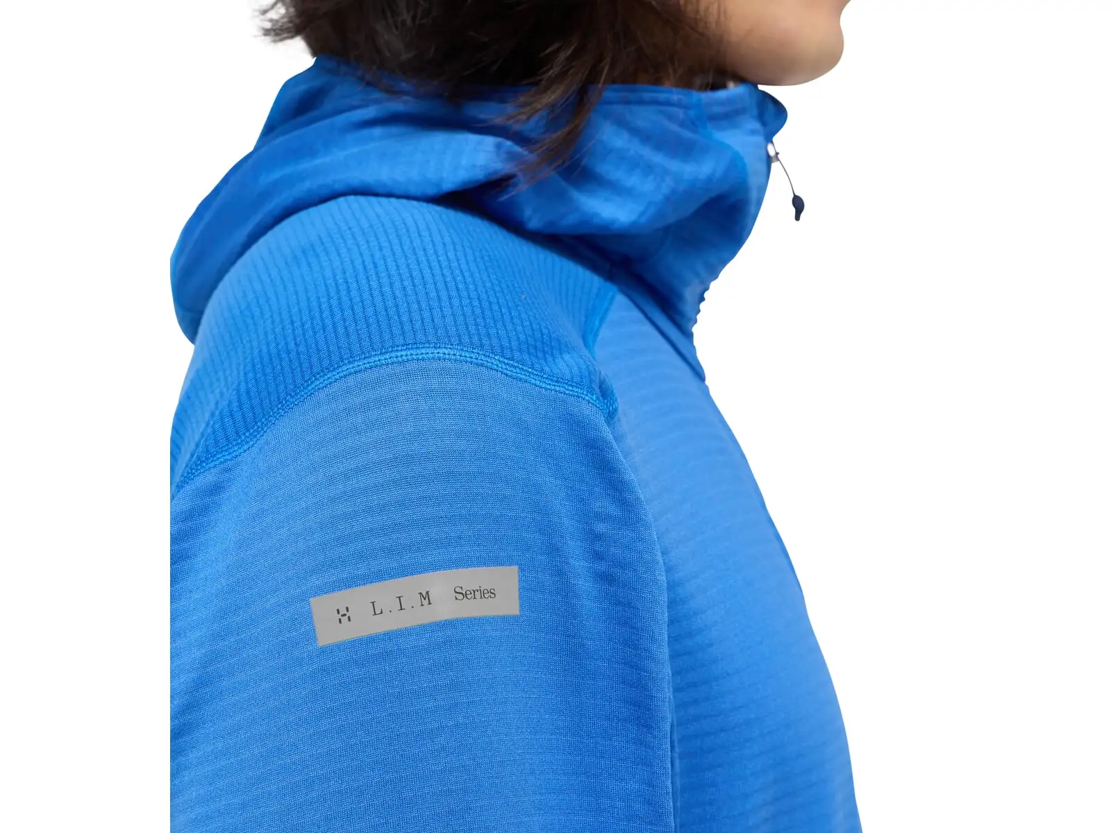 Haglöfs L.I.M Mid Multi Hood men's hoodie blue