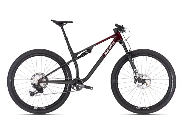Superior XF 9.6 Team full-suspension Red Carbon/Matte Carbon