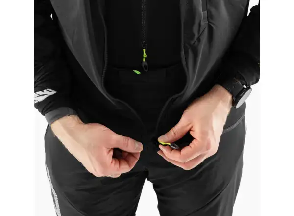 Dynafit DNA Polartec Alpha men's jacket Black Out/Neon Yellow