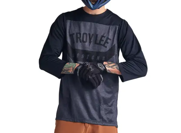 Troy Lee Designs Ruckus Arc men's jersey 3/4 sleeve Black