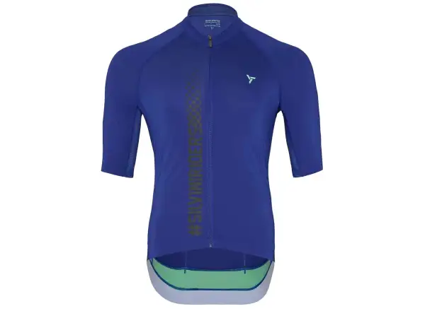 Silvini Mazzano men's jersey short sleeve Blue/Ocean