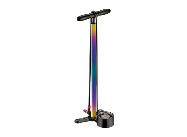 Lezyne Classic Floor Drive 3.5 workshop pump Special Edition neo metallic
