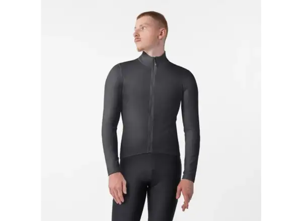 Castelli Competizione Thermal men's jersey long sleeve Black