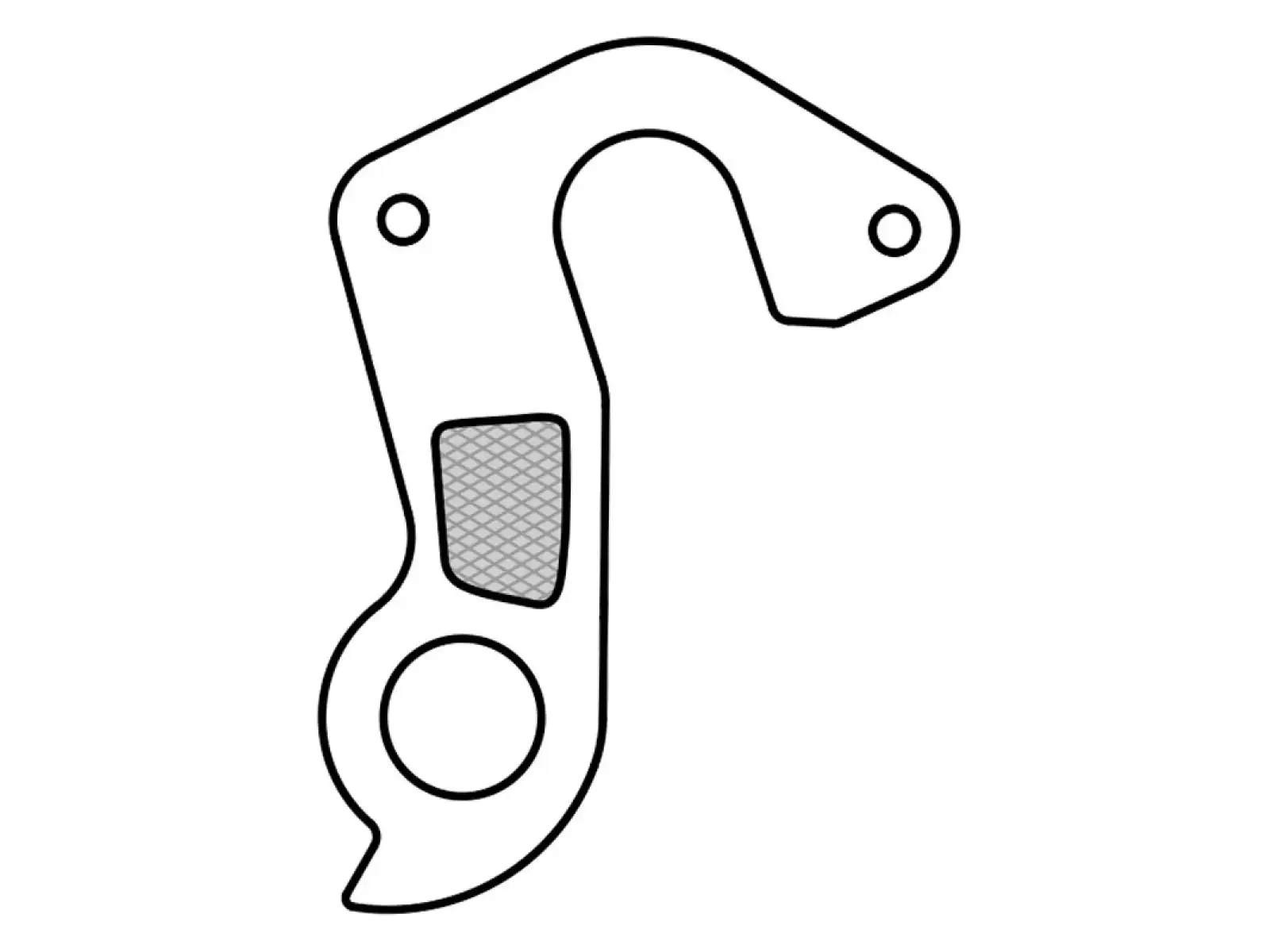 Union GH-260 derailleur hanger Cannondale, Bulls