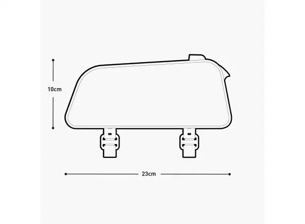 Evoc Top Tube frame bag 1 l Sand