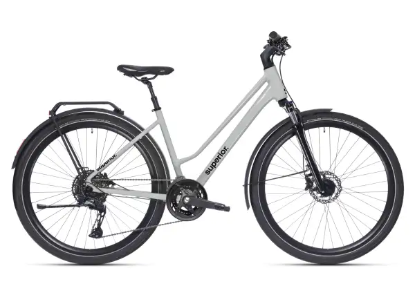 Superior Blox 6.2 T MS city bike Gloss Grey