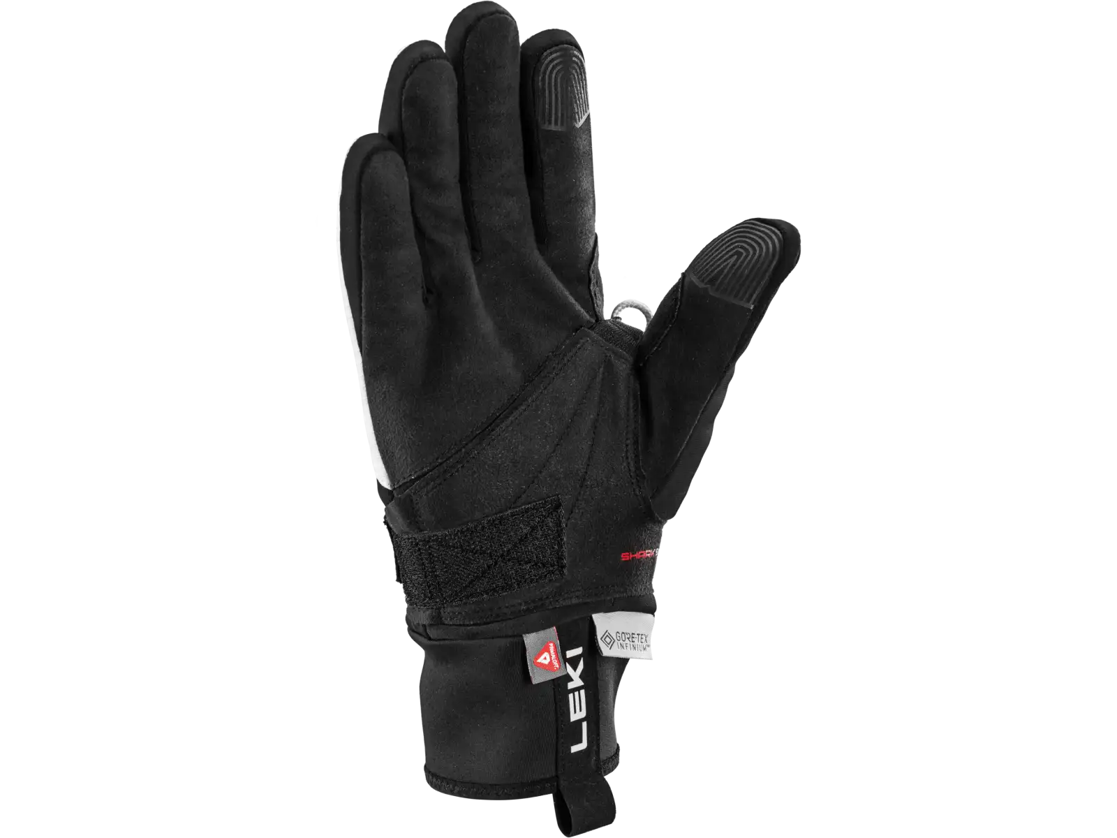 Leki PRC ThermoPlus Shark women's gloves Black-white