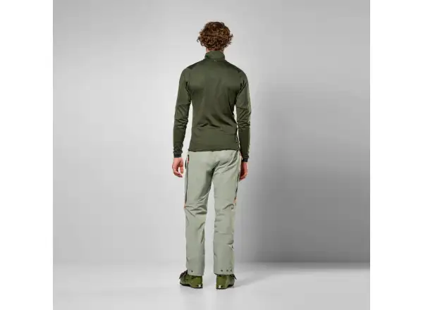 Salewa Sella Crevasse men's sweatshirt Golden Brown