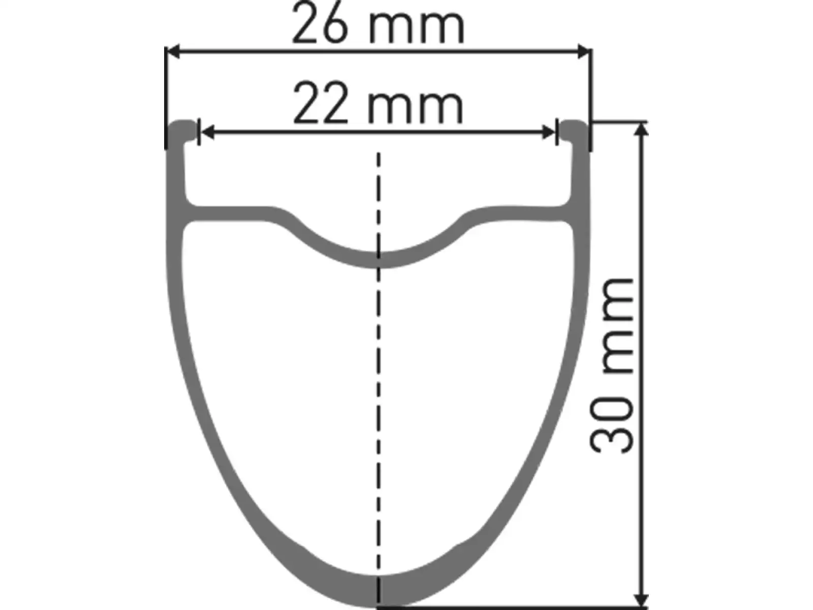 DT Swiss E 1800 Spline 30 DB 700C CL 12/100 front wheel - Unpacked