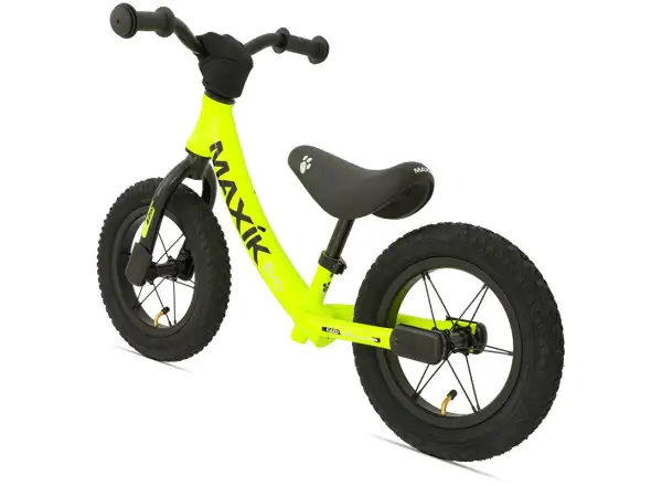 Max1 Maxík Evo Lite balance bike yellow/black