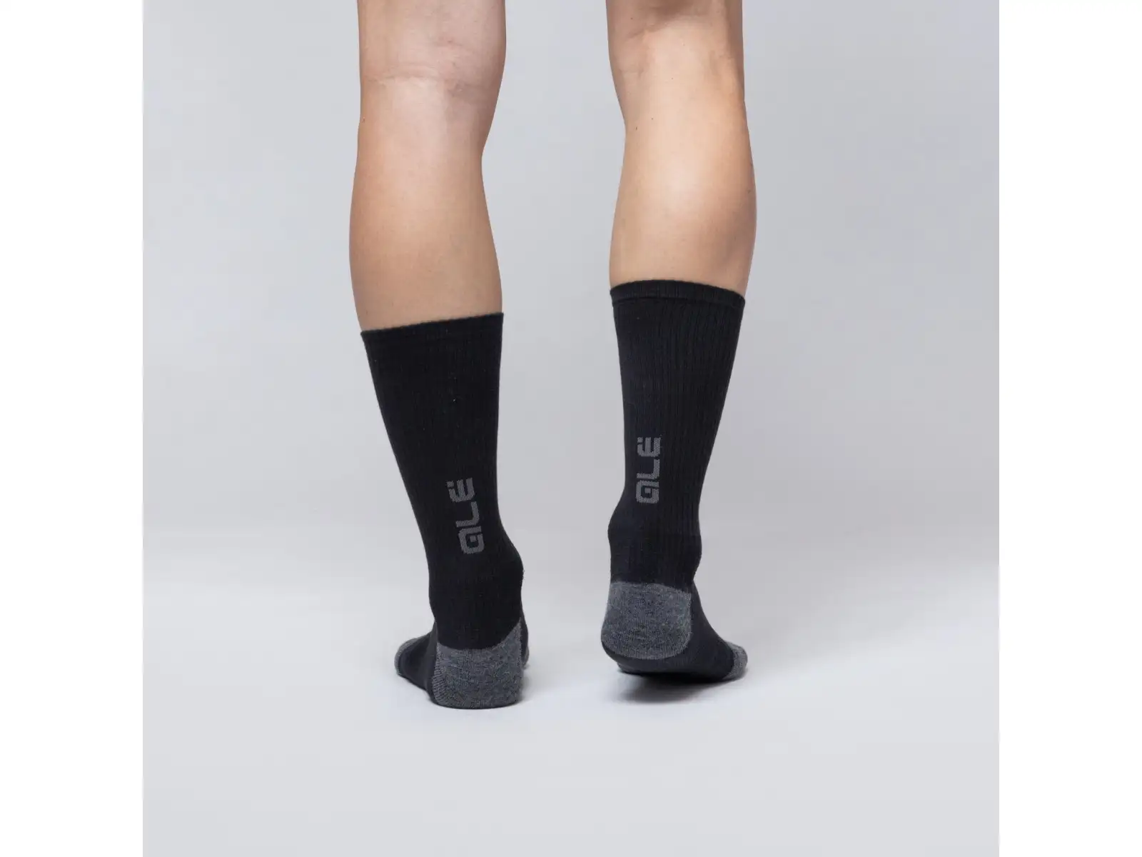 Alé Accessori Primaloft Merino cycling socks Black