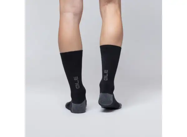 Alé Accessori Primaloft Merino cycling socks Black