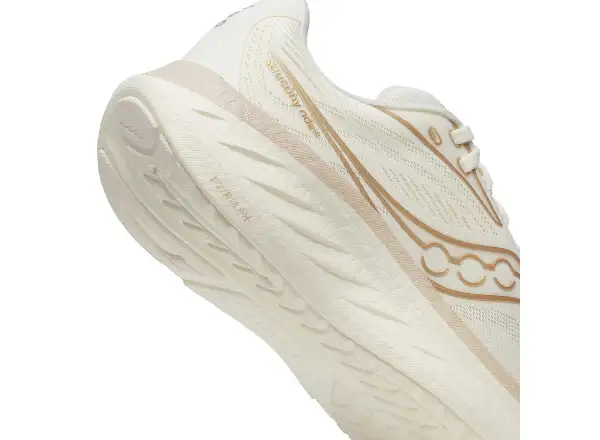 Saucony Ride 18 women's running shoes Vanilla