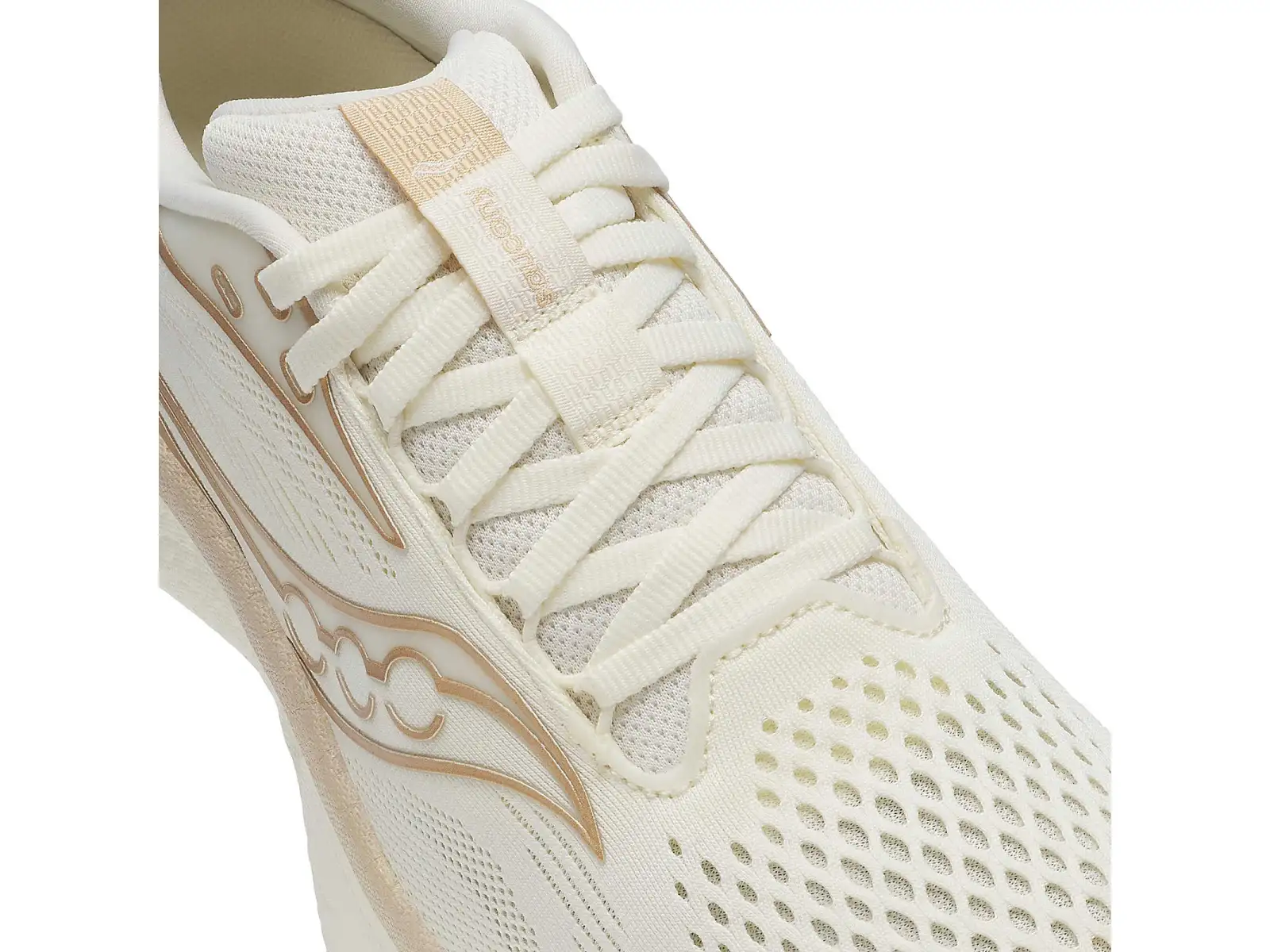 Saucony Ride 18 women's running shoes Vanilla