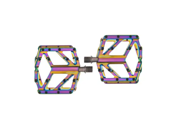 KCNC Pedia 2 Slime platform pedals oilslick