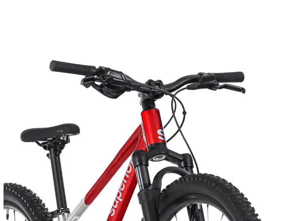 Superior TEAM 24 kids bike Gloss Brushed Alu / Red