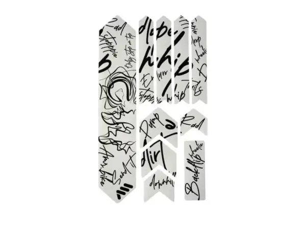 All Mountain Style frame protection stickers Extra Signature Black