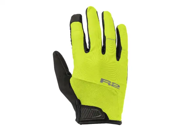R2 Tanner cycling gloves neon yellow