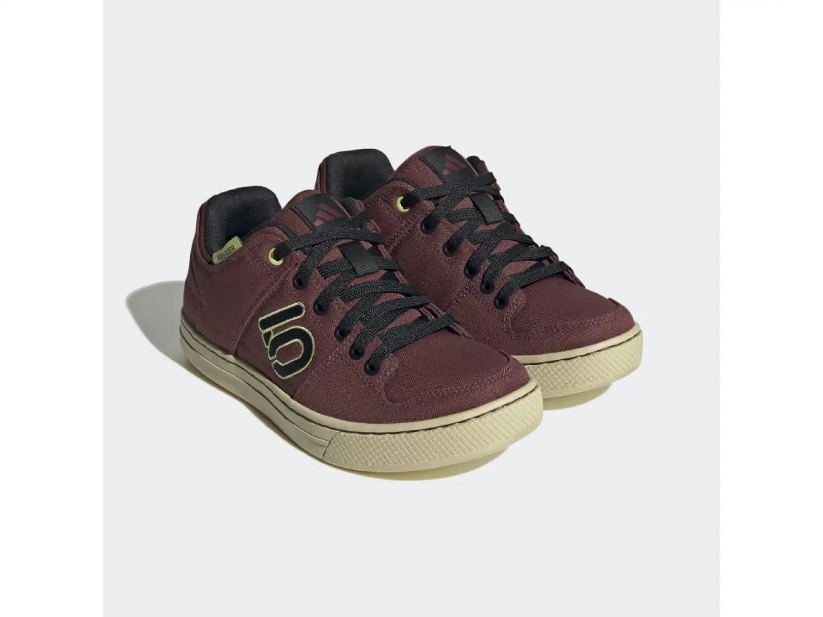 Five Ten Freerider Canvas MTB women's shoes Quiet Crimson/Black/Lime