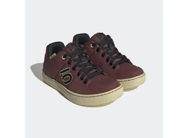 Five Ten Freerider Canvas MTB women's shoes Quiet Crimson/Black/Lime