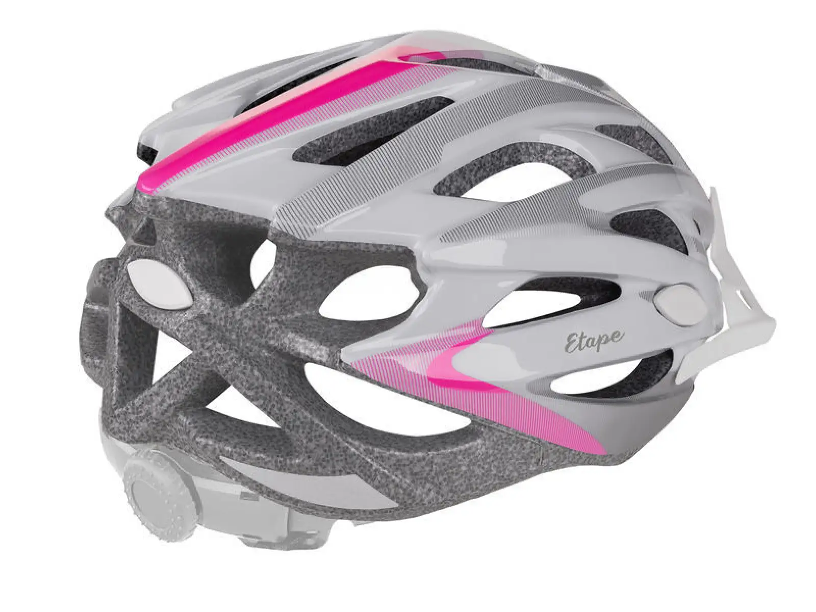 Etape Venus women's helmet white/pink matte