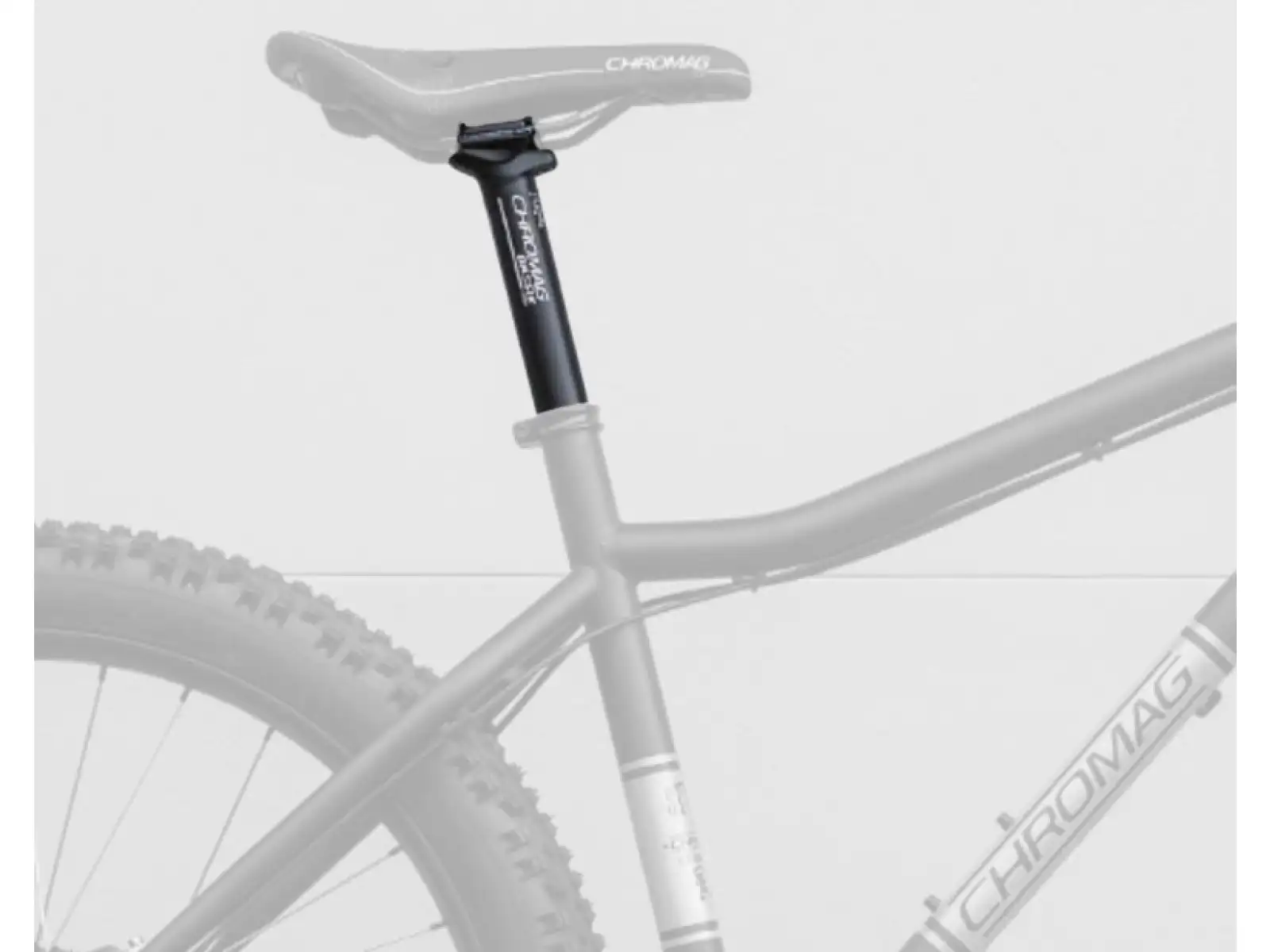 Chromag Bassix seatpost 31.6x300 mm black