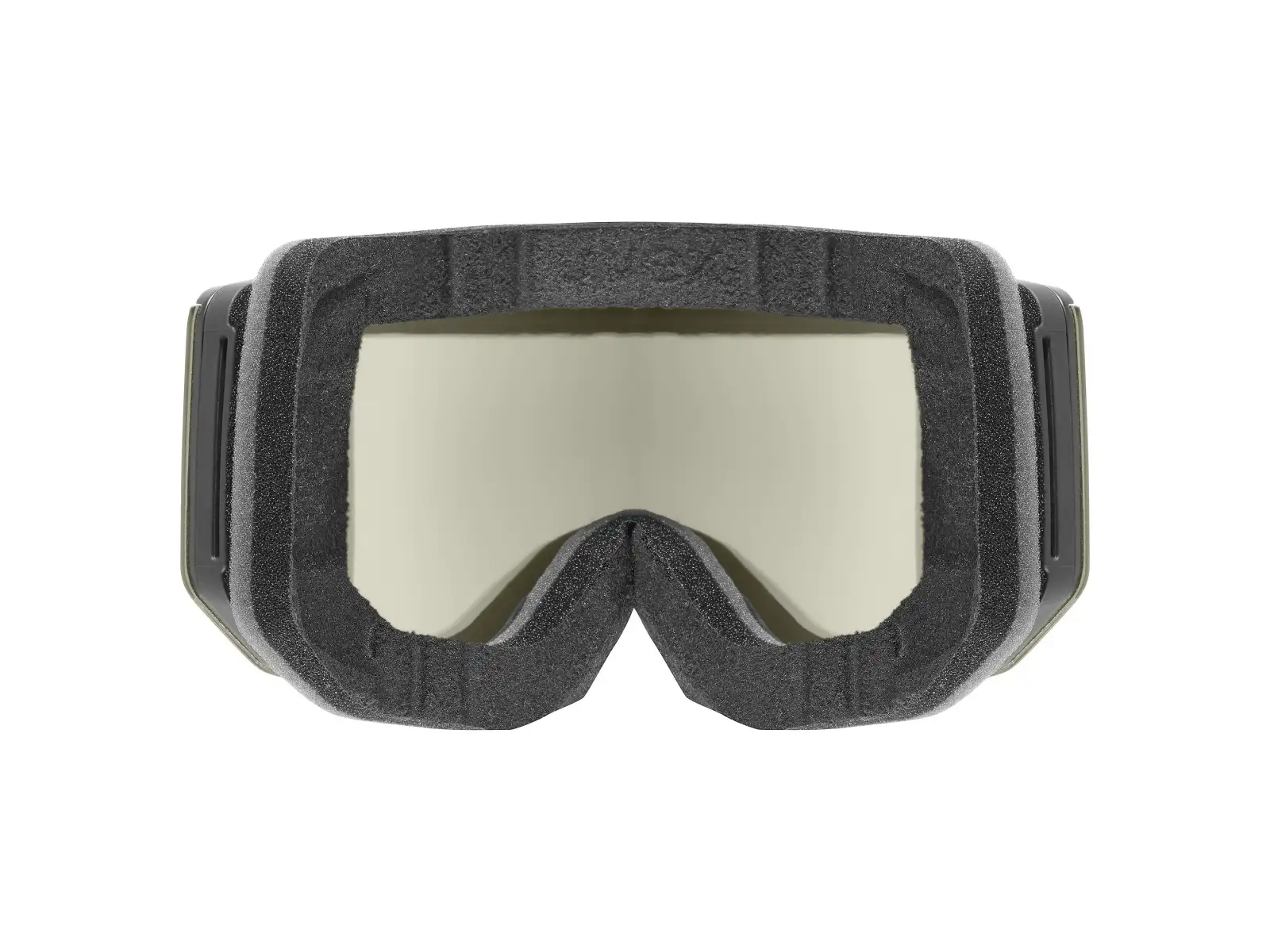 Uvex Lace Attract FM ski goggles black matt/ice - green