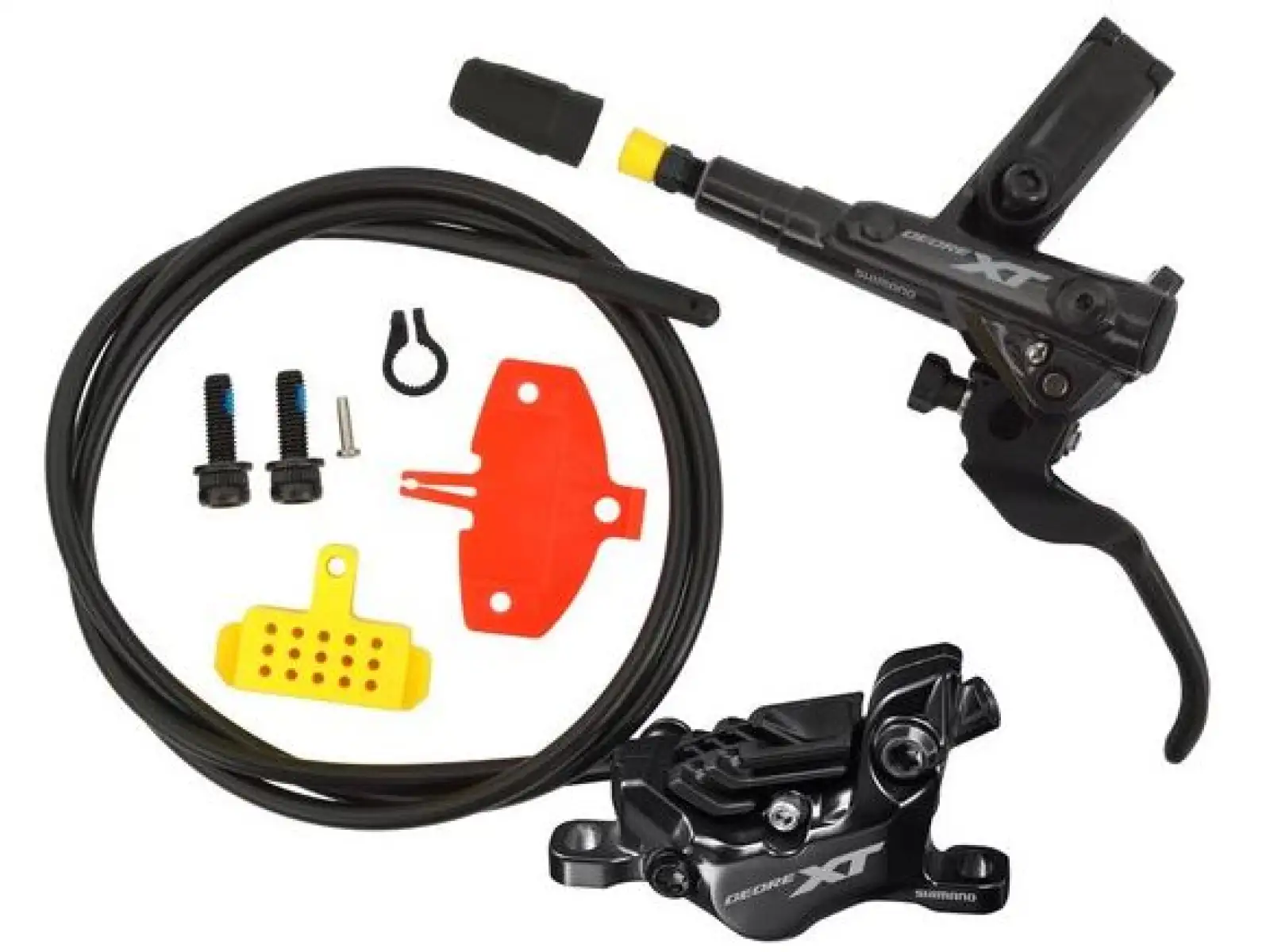 Shimano XT BR-M8120 Front Disc Brake + N04C Brake Pads with Cooler
