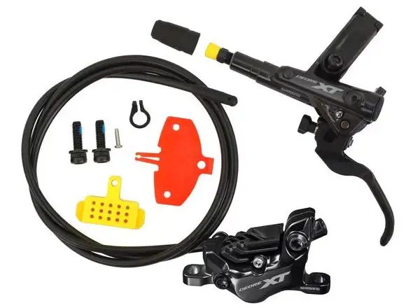 Shimano XT BR-M8120 Front Disc Brake + N04C Brake Pads with Cooler