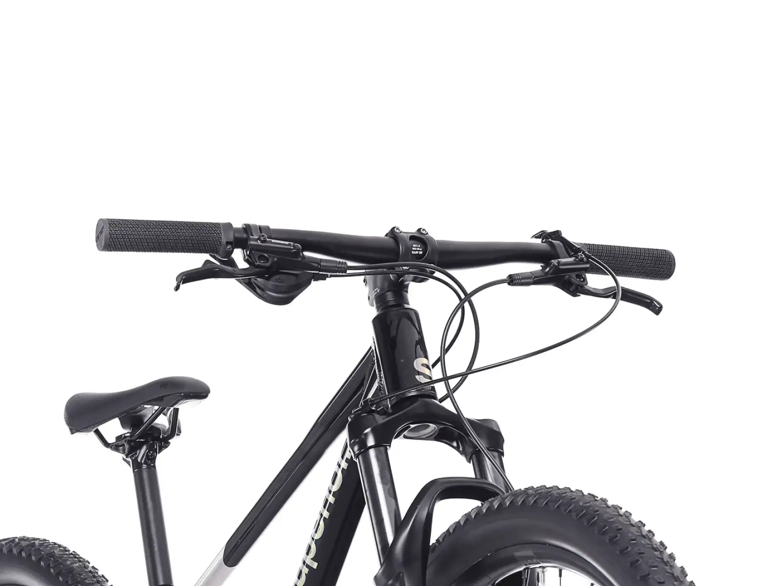 Superior TEAM 27.3 kids bike Gloss Brushed Alu / Rainbow Black